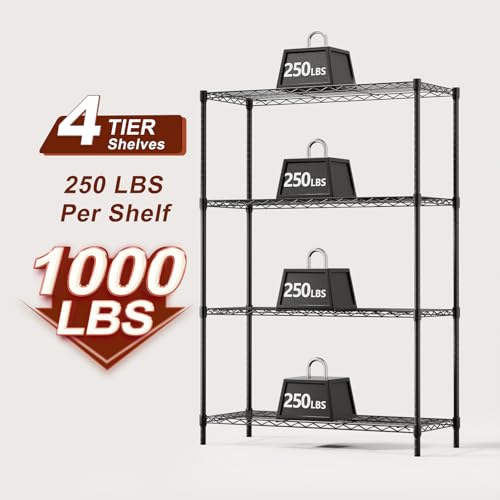 4 Tier Wire Shelf