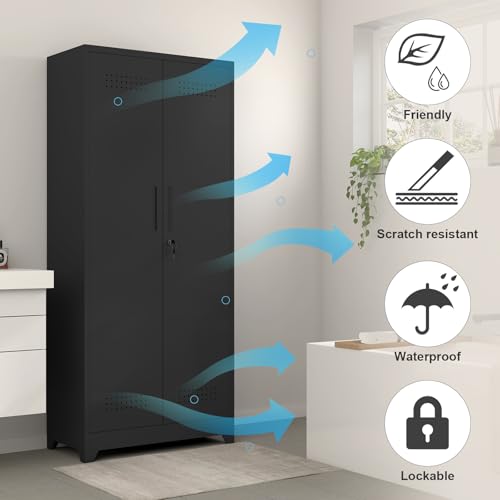 Broom Closet Storage Cabinet
