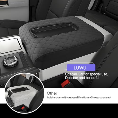 2025 2026 Hummer EV Center Console Cover Compatible with 2022 2023 2024 2025 2026 GMC Hummer EV SUV Accessories 2025 2026 Hummer EV Pickup Armrest Cover Armrest Console Cover