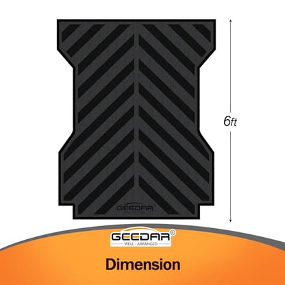 Heavy Duty Rubber Truck Bed Mat for 2005