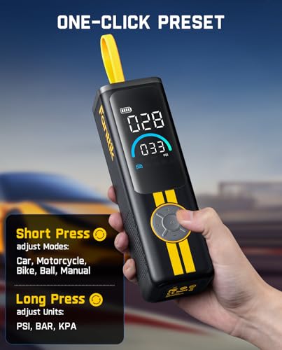 X9 APEX Portable Air Compressor for Car Tires