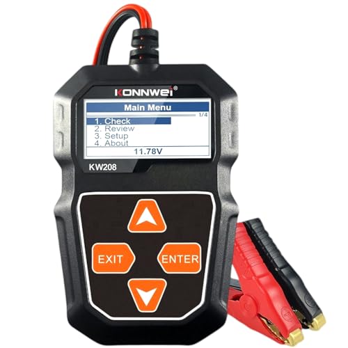 KW208 Car Battery Tester 12V