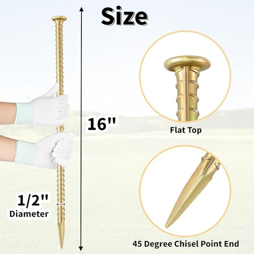 16 Inch Rebar Stakes (20 Count)