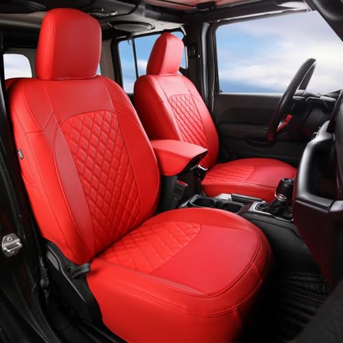 Wrangler JL Seat Covers Custom Fit for Jeep Wrangler (4 Count)