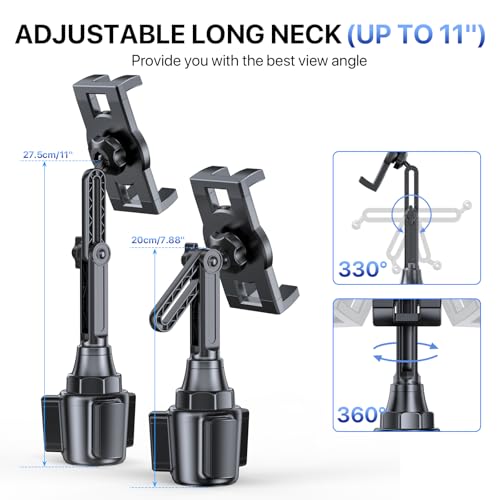 Cup Holder Tablet Mount for Car