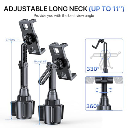 Cup Holder Tablet Mount for Car