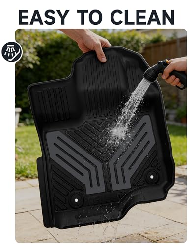 2 Piece Front TPE Floor Mats for Ford F