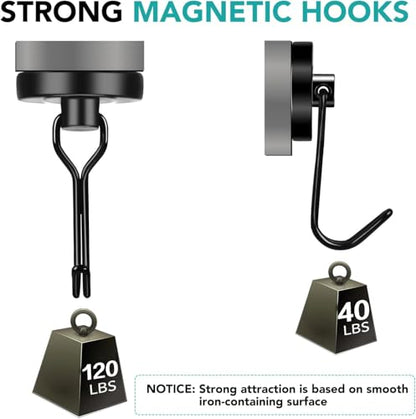 Magnetic Hooks (16 Count)