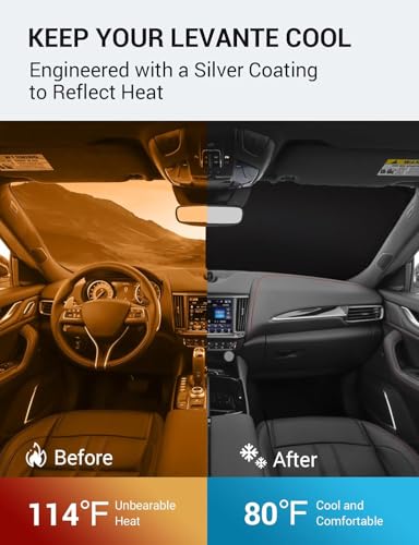 Custom Fit Car Windshield Sun Shade for 2017