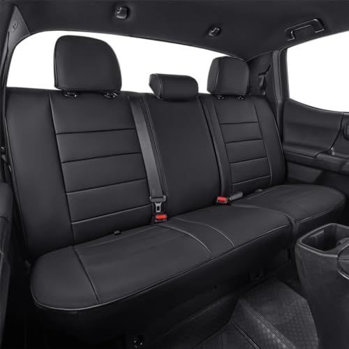 Custom Fit Tacoma Rear Car Seat Covers for Toyota Tacoma
