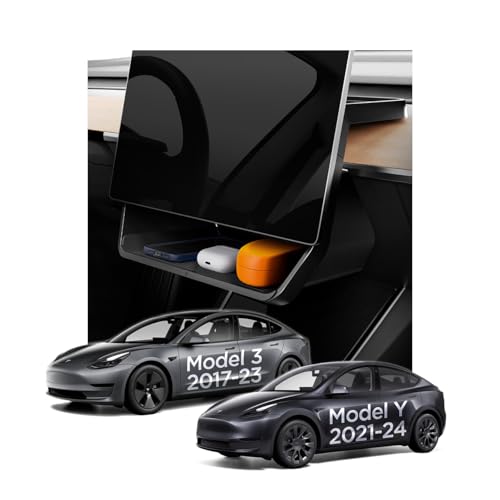 Under Screen Storage Organizer for Legacy Tesla Model Y and 3