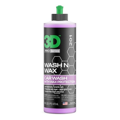 Wash N Wax Car Wash Soap (16 Ounce)