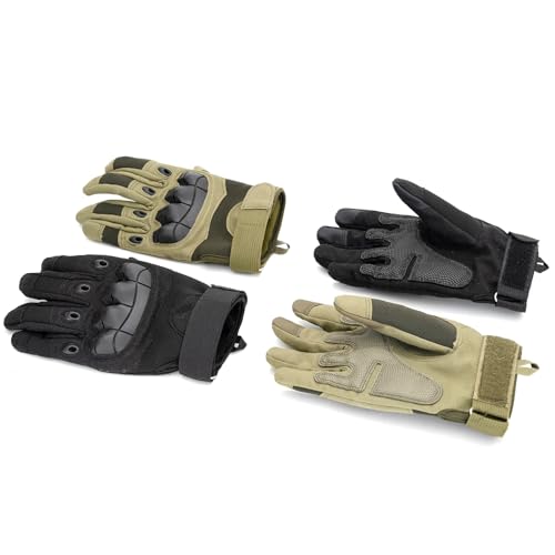Black Touchscreen Tactical Gloves for Outdoor Protection Gloves