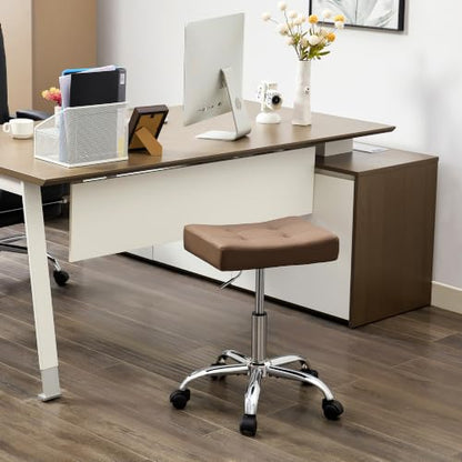 Ergonomic Desk Stool with Wheels