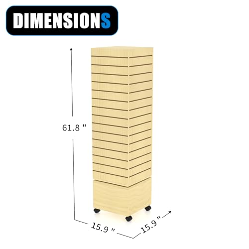 Rotating Slatwall Display Rack