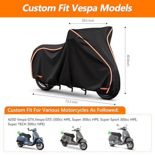 Motorcycle Cover for Vespa GTV