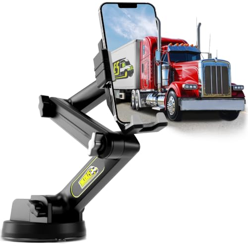 Cell Phone Mount for Truck Phone Holder for Truck Drivers
