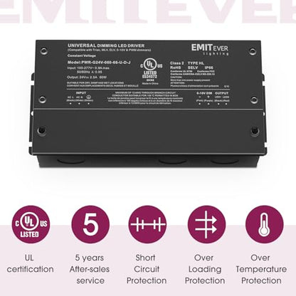 2 Pack 60W 24V 5