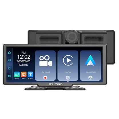 Portable Wireless CarPlay Screen for Car