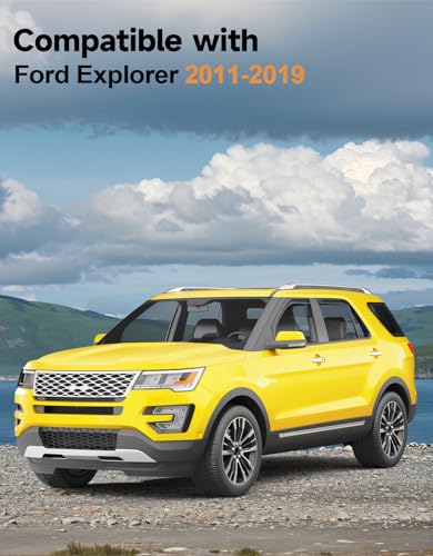 in Channel Window Visors Rain Guards for Ford Explorer 2011 (4 Count)