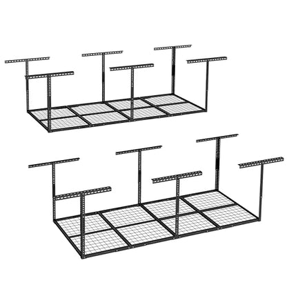 3x8 Overhead Garage Ceiling Storage Rack (2 Count)