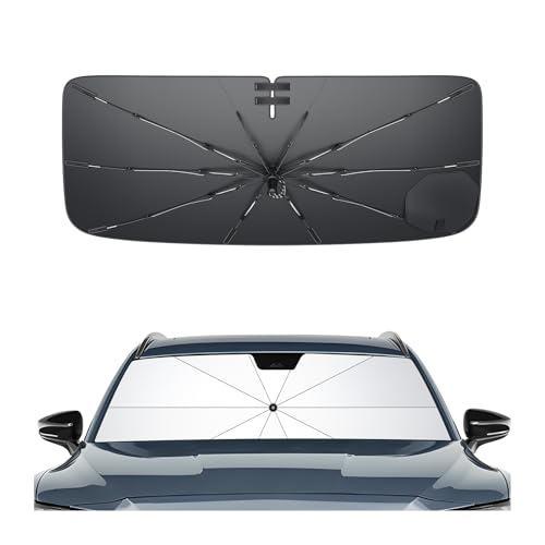 for 2023 2025 2026 Mazda CX50 Windshield Umbrella Sunshade [Easier Foldable] for 2025 2026 Mazda CX50 Accessories 2024 CX50 Sunshade Umbrella for 2025 2026 CX50 Windshield Sun Shade Umbrella