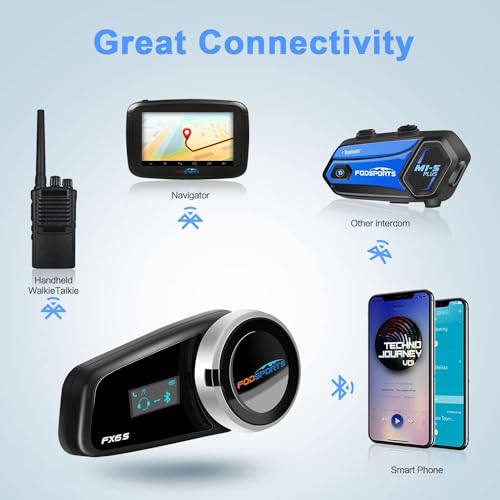 FX6S Motorcycle Helmet Bluetooth