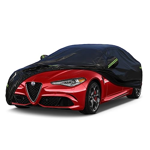 7 Layers Car Cover Custom Fit Alfa Romeo Giulia from 2016 to 2025