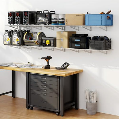 4 Pack 2x3ft Garage Shelving (4 Count)