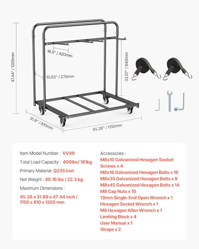 Folding Chair Rack