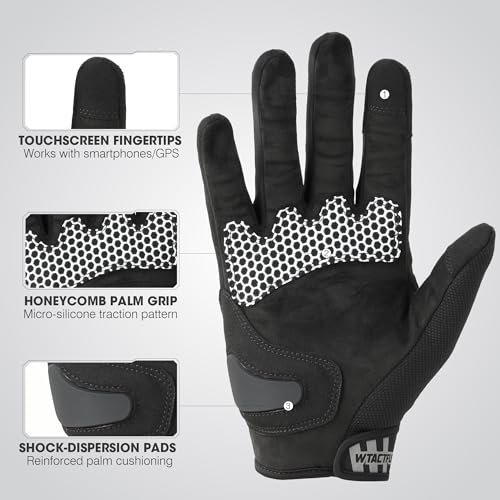 Lightweight Motorcycle Gloves for Men Touchscreen Summer