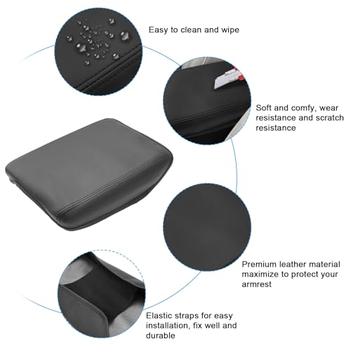 for 2024 2025 VW Atlas Armrest Cover for Volkswagen Atlas 2024 2025 Console Cover 2025 Atlas Center Console Cover 2024 2025 Atlas SEL Premium R