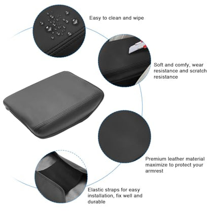 for 2024 2025 VW Atlas Armrest Cover for Volkswagen Atlas 2024 2025 Console Cover 2025 Atlas Center Console Cover 2024 2025 Atlas SEL Premium R