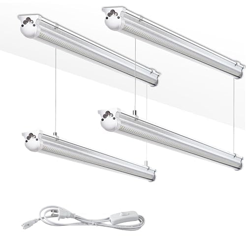 4Pack 8FT LED Shop Light Garage Lights (4 Count)