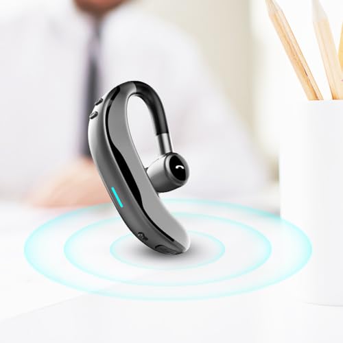 Bluetooth Earpiece Headphone Dual Noise Cancelling Mic Painless Open