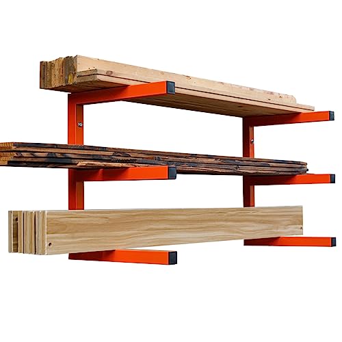 Lumber Storage Rack Wall Mount (2 Count)