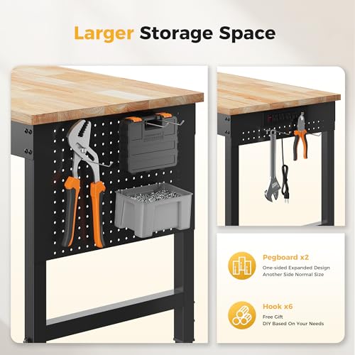 60" Adjustable Workbench