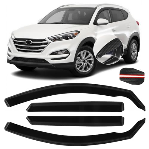 in Channel Window Rain Guards Fit for Hyundai Tucson 2016