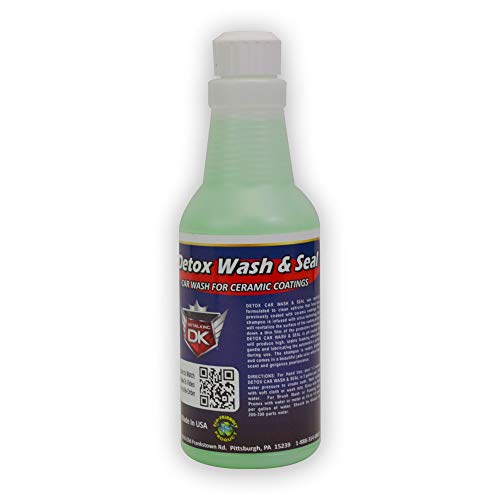 Detox Car Wash and Car Sealant Foam Soap for Ceramic Coatings (16 Ounce)