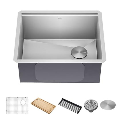 Stainless Steel 23 in Undermount Kitchen Sink KWU111