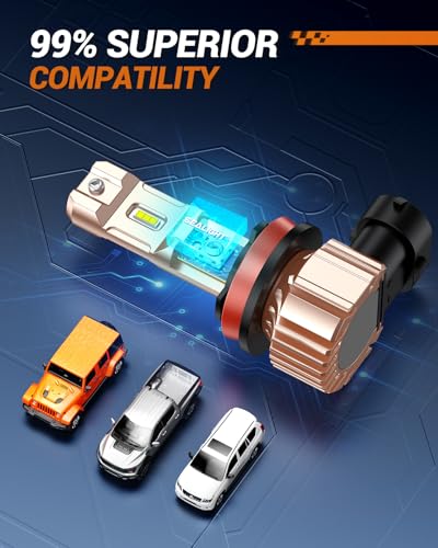 H11 LED Fog Light Bulbs or DRL (2 Count)
