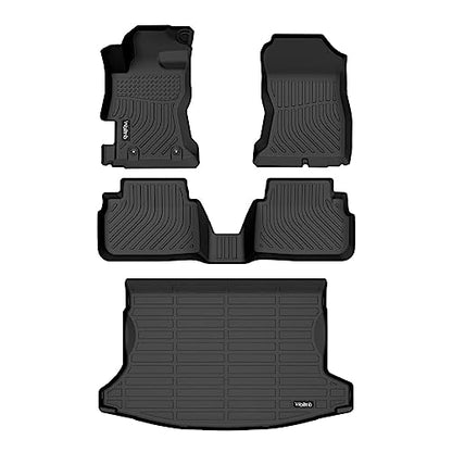 All Weather Floor Mats & Cargo Liner Set Custom for Subaru Crosstrek 2018