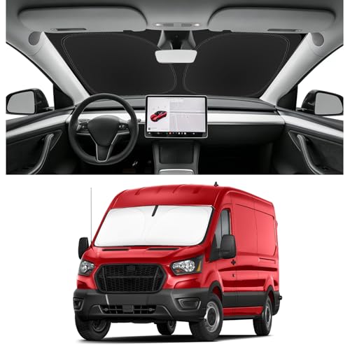 Custom Fit Windshield Sun Shade for Ford Transit 2015