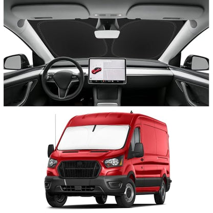 Custom Fit Windshield Sun Shade for Ford Transit 2015