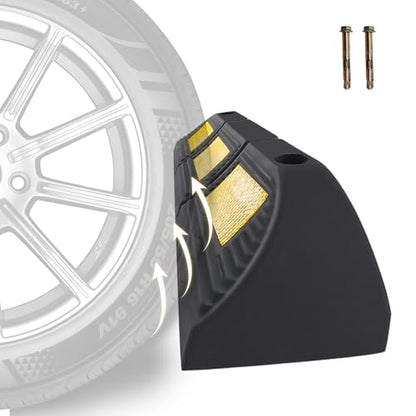 Rubber Parking Stopper for Garage 1 Pack