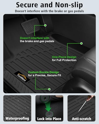 Floor Mats & Cargo Mat with Backrest Mat for Mazda CX