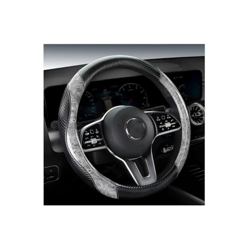Wood Grain Steering Wheel Cover with Coasters Universal 14.5 (3 Count)