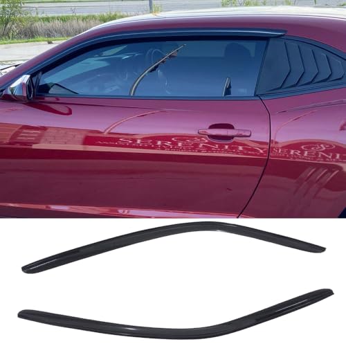 Window Visors Dark Smoke Rain Guards for 2010 (2 Count)