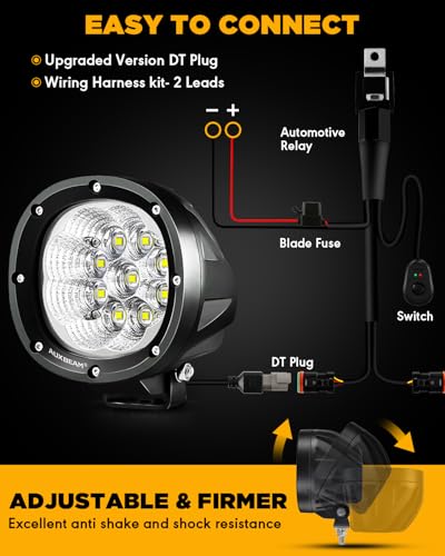 P4 Series 4 Inch LED Pod Lights (2 Count)