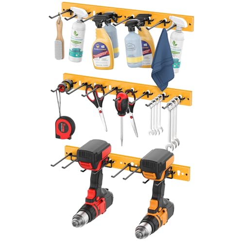 3 Modular Pegboard Strip Storage (2.42 Count)